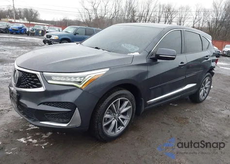 2021 Acura Rdx Technology Package from USA, damaged, VIN 5J8TC2H59ML018602